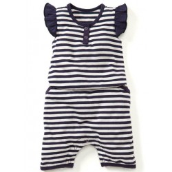 Mamaway Sailor Stripes Baby Bodysuit