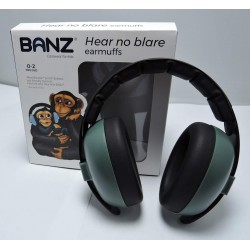 Banz Earmuffs for Babies - Dark Green