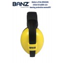Banz Earmuffs for Babies - Gold