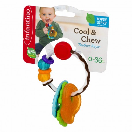 Infantino Cool & Chew Teether Keys