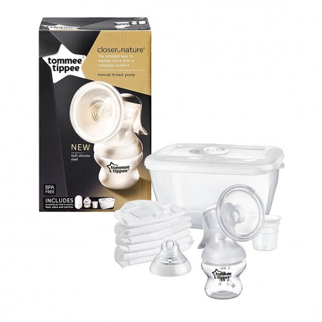 Tommee Tippee CTN Silicone Manual Breast Pump