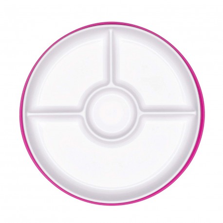 OXO Tot Stick & Stay Suction Divided Plate