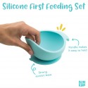Bumkins Silicone First Feeding Set - Sage