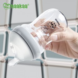 Haakaa Gen. 3 Glass Baby Bottle 160ml - Nude