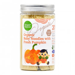 Simply Natural Certified Organic Baby Noodles with Fresh Pumpkin - 200g