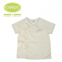 Enfant Organic Cotton Tie-Side Shirt - Short Sleeve