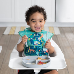 BUMKINS Super Bib 3pc Set - All Together Now