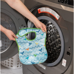 BUMKINS Super Bib 3pc Set - Rolling with the Waves