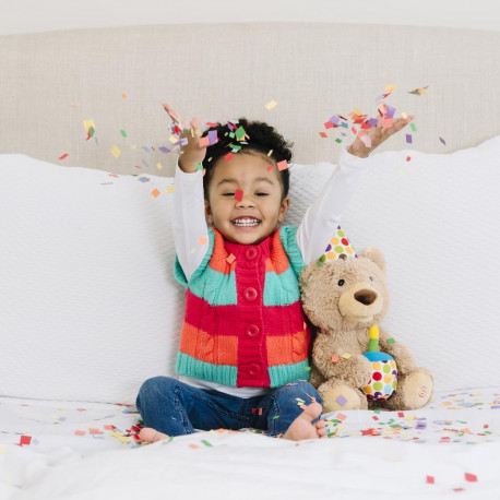 GUND HAPPY BIRTHDAY ANIMATED TEDDY BEAR