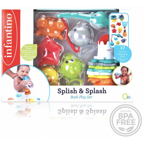 Splish & Splash Bath Play Set – Infantino