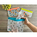 Zippies Mickey Jeepney Series 4-piece Reusable Storage Bag Set