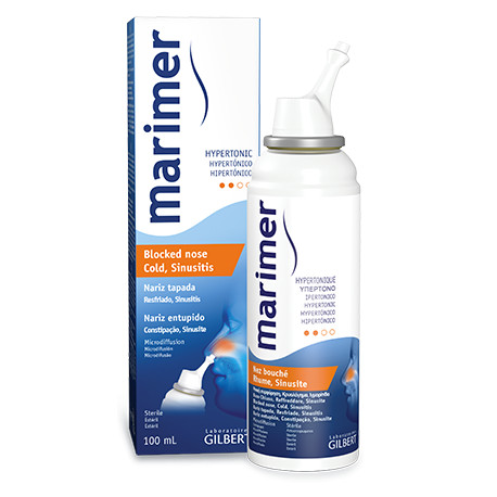 Marimer Adult Hypertonic Saline Nasal Spray - For Blocked Nose 100ml