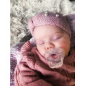 Newborn Silicone Dummy (0-3 months) - Clear