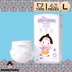 Momotaro Tape Diapers 56's - Small