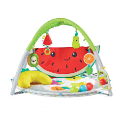 Infantino 4-In-1 Jumbo Activity Gym & Ball Pit (Watermelon)