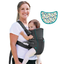 Infantino Swift Classic Carrier with Pocket (Grey)