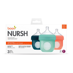 Boon NURSH Silicone Pouch Bottle - 4oz / 118ml