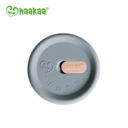 Haakaa Silicone Breast Pump 100ml w/ Silicone Lid Set