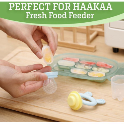 Haakaa Freeze & Feed Bundle - Tangerine