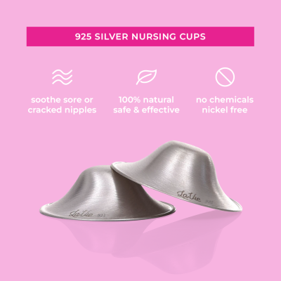 Lavie Silver Nursing Cups - Regular/Size 1