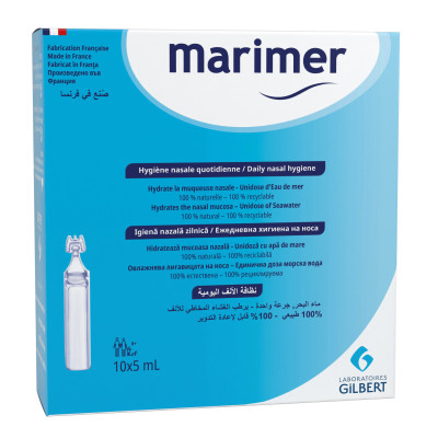 Marimer Isotonic Nasal Hygiene Unidose  - Pack of 10