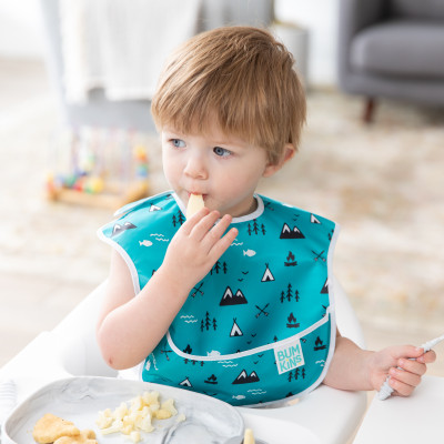 BUMKINS Super Bib 3pc Set: Feed Me Bear, Wildlife, & Outdoors