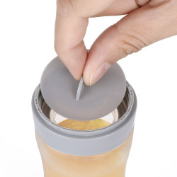 Haakaa Silicone Baby Food Dispensing Spoon (120ml) - Grey