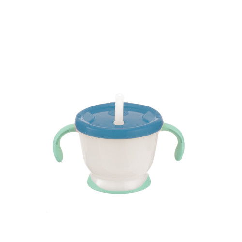 Richell Aqulea Cup de Straw Training Cup 150ml Milk & Honey PH