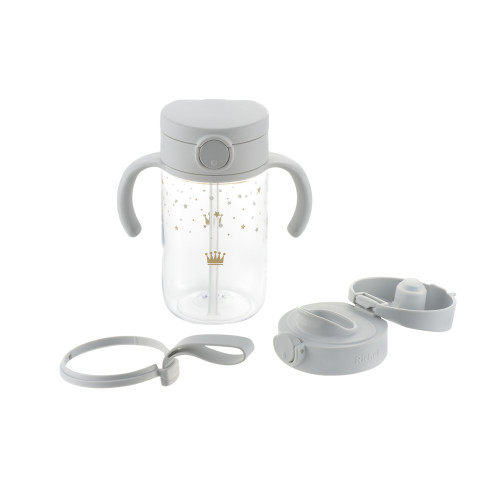 Richell Axstars Straw & Direct Drink Cup Set 320ml Milk & Honey PH