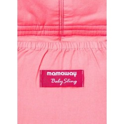 Mamaway Pomegrnate Red Baby Ring Sling