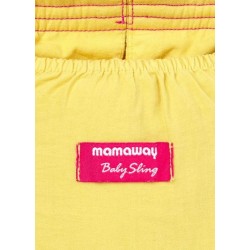 Mamaway Lemony Yellow Baby Ring Sling