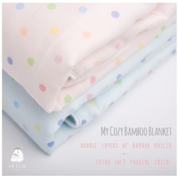 iFlin My Cozy Bamboo Blanket - Pink