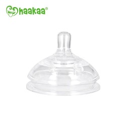 Haakaa Gen 3 Silicone Pump and Bottle Set - Grey