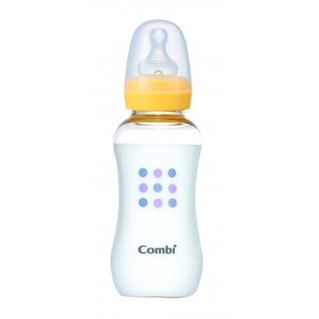 COMBI PES Feeding BOttle w/ 3 Hole Teat 270ml