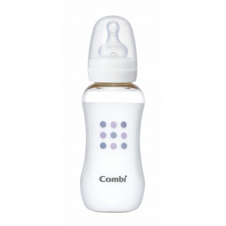 COMBI PES Feeding BOttle w/ 3 Hole Teat 270ml