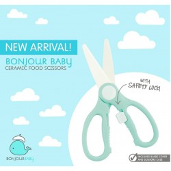 Bonjour Baby Food Grade Ceramic Scissors
